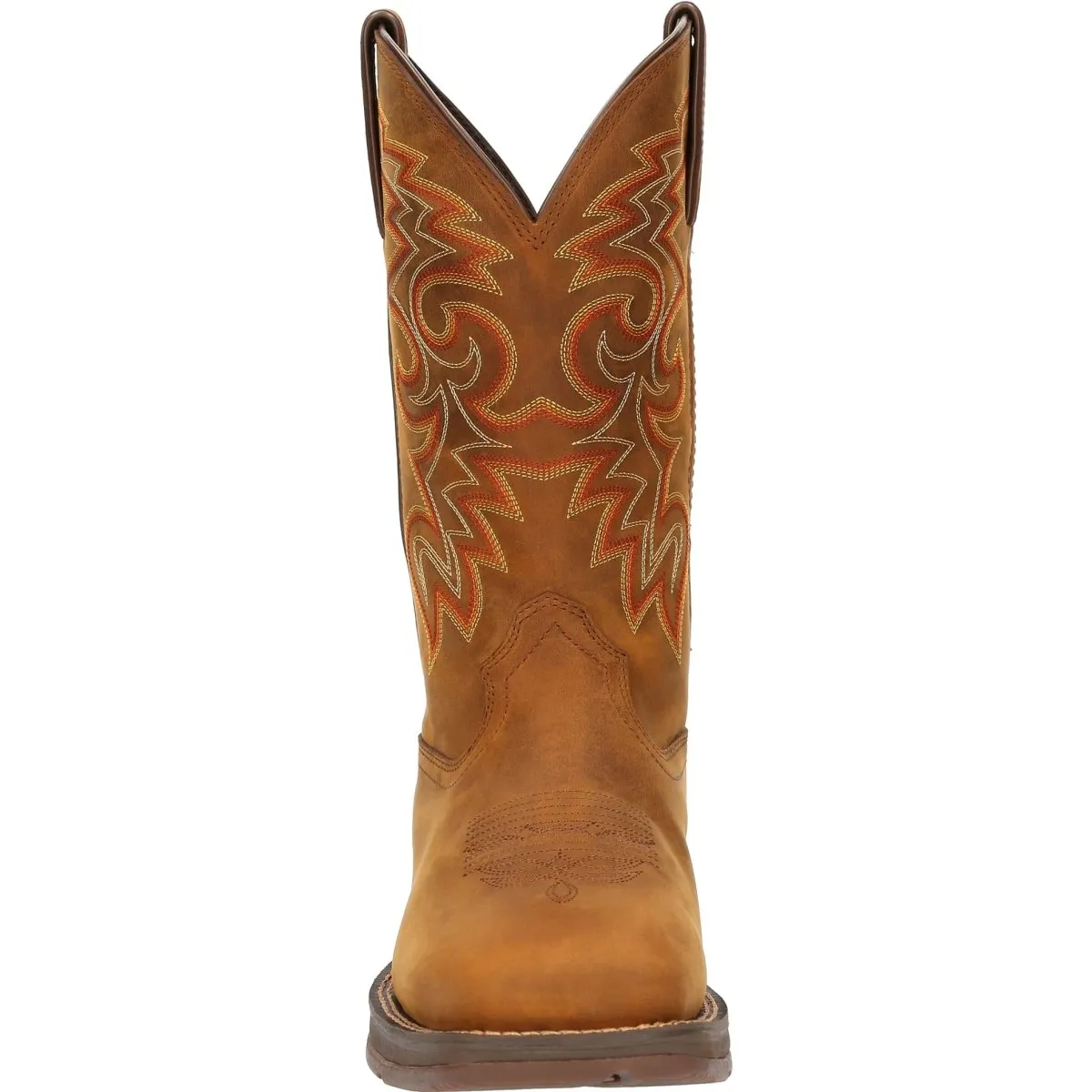 Durango Rebel Men's Western 12" Pull-on Work Boots Ddb0428 Ddb0361 In Russet