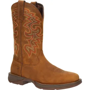 Durango Rebel Men's Western 12" Pull-on Work Boots Ddb0428 Ddb0361 In Russet