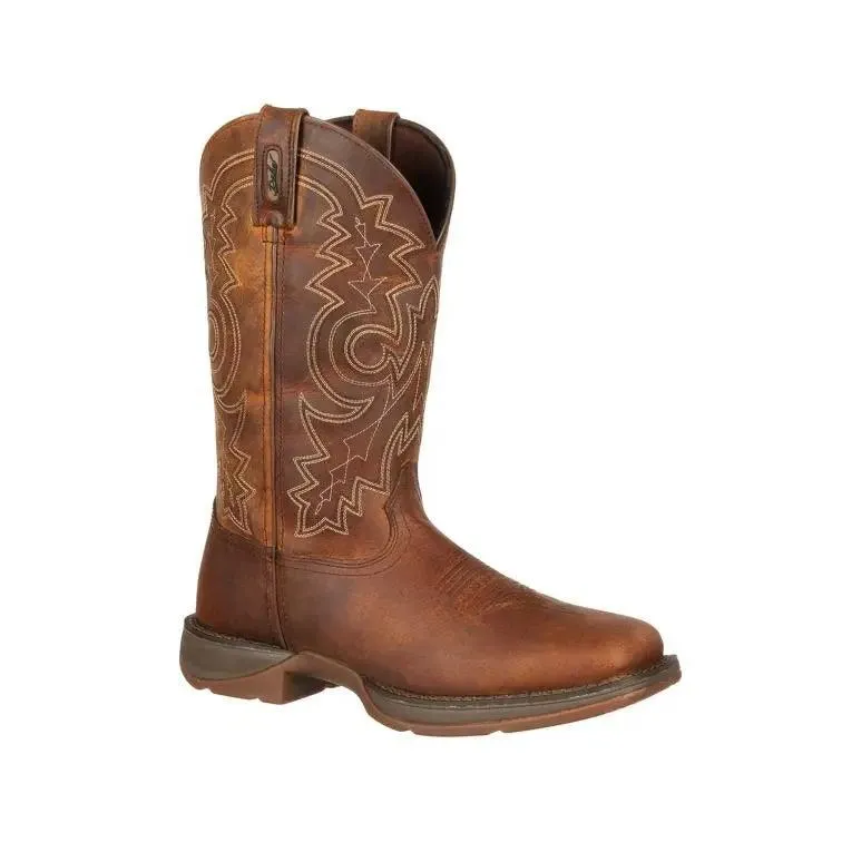 DURANGO REBEL STEEL TOE MENS PULL-ON WESTERN BOOT DB4343