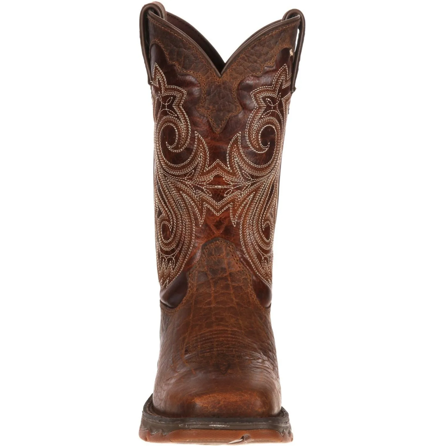 Durango Women's Lady Rebel 10" Steel Toe Western Boot - Brown - RD3315