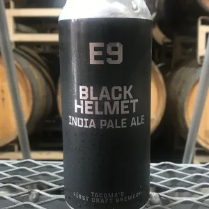 E9 Black helmet Can 473ml