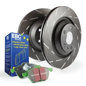 EBC Brakes S2KR2556 S2 Kits Greenstuff 6000 and USR Rotors