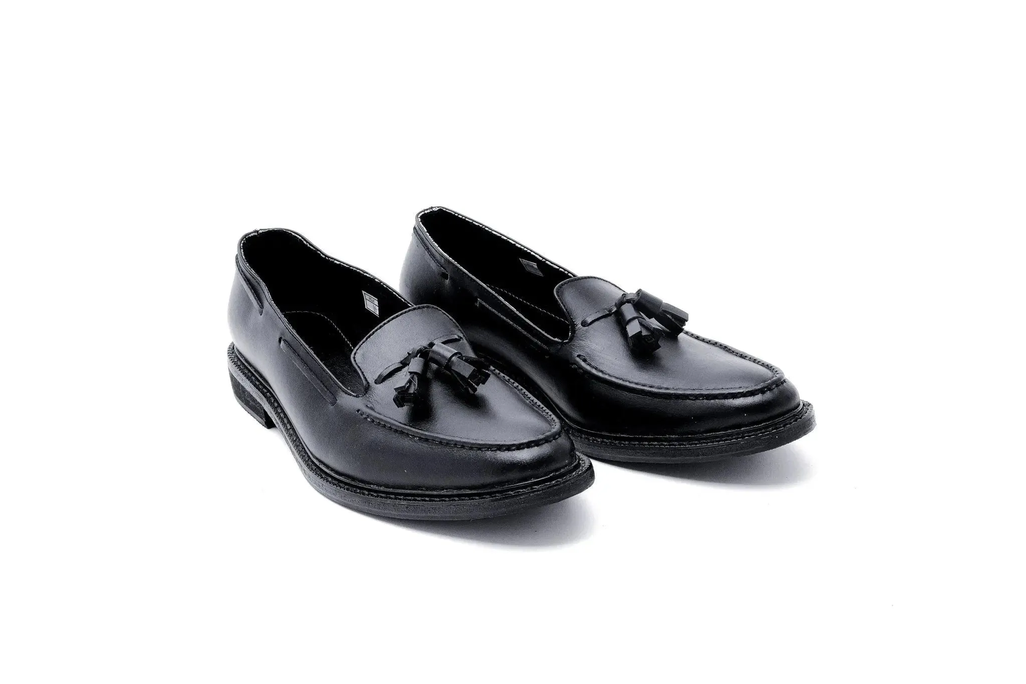 ENRIQUE Tassel Loafer - Black