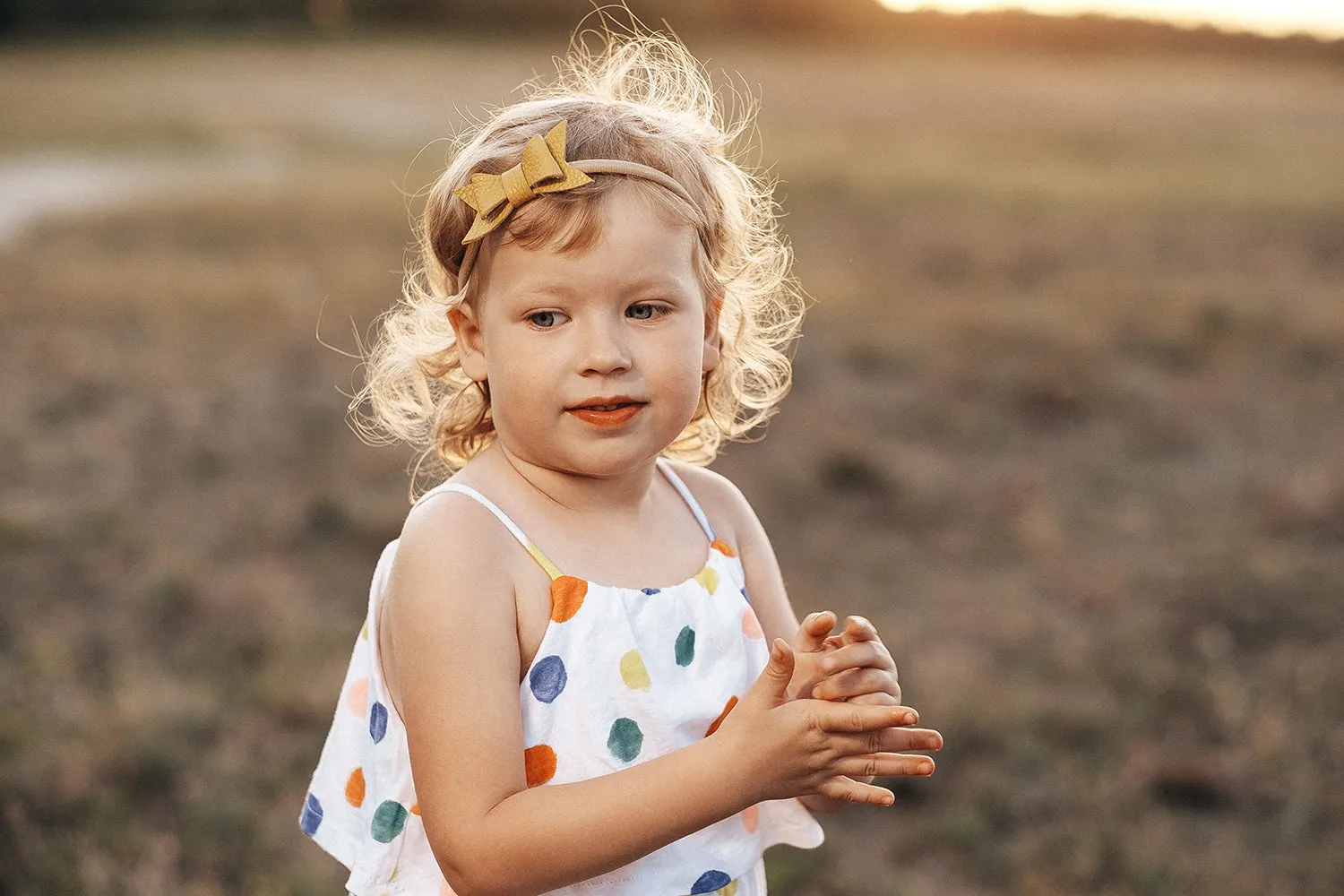 Girl hair bow