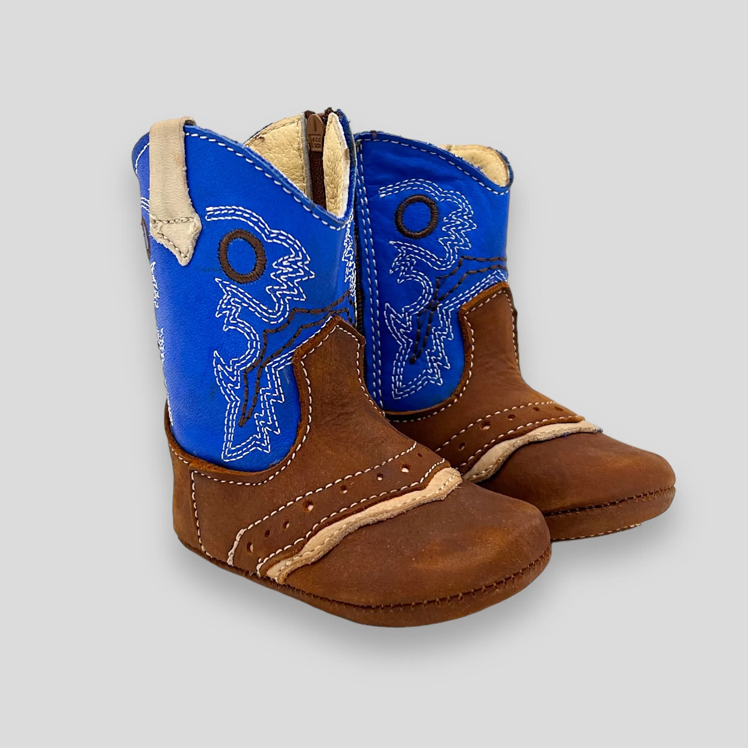 Infant Cowboy Boots 250-B Blue