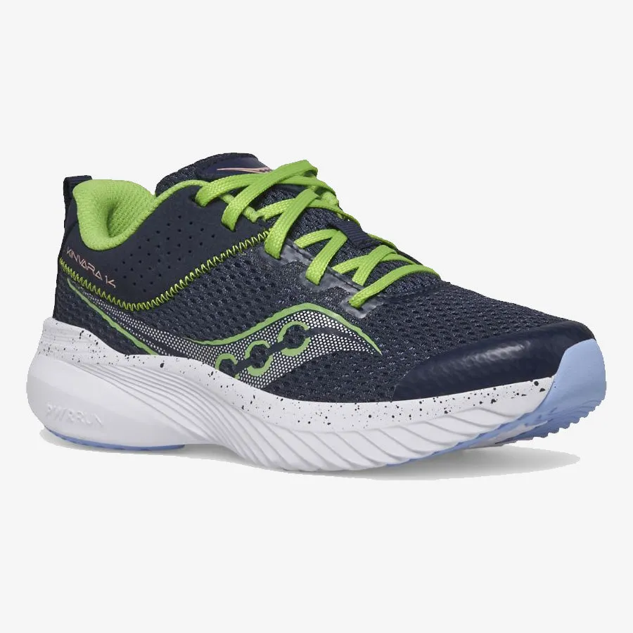 Kid's Kinvara 14 Lace (Navy/Green)