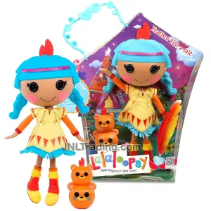 Lalaloopsy Sew Magical! Sew Cute! 12 Inch Tall Button Doll - Feather Tell-a-tale with Pet Totem Bears Plus Bonus Poster Inside