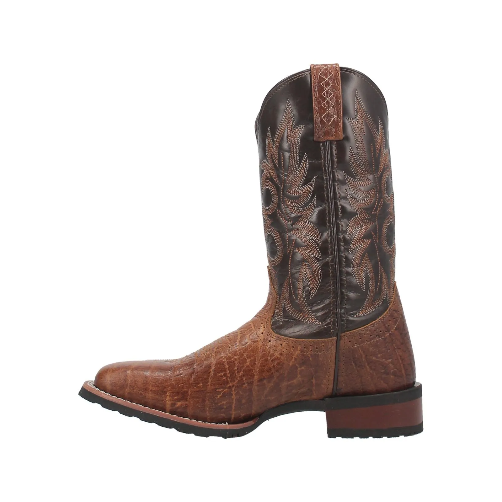 Laredo Men's Broken Bow Leather Square Toe Boot 7986