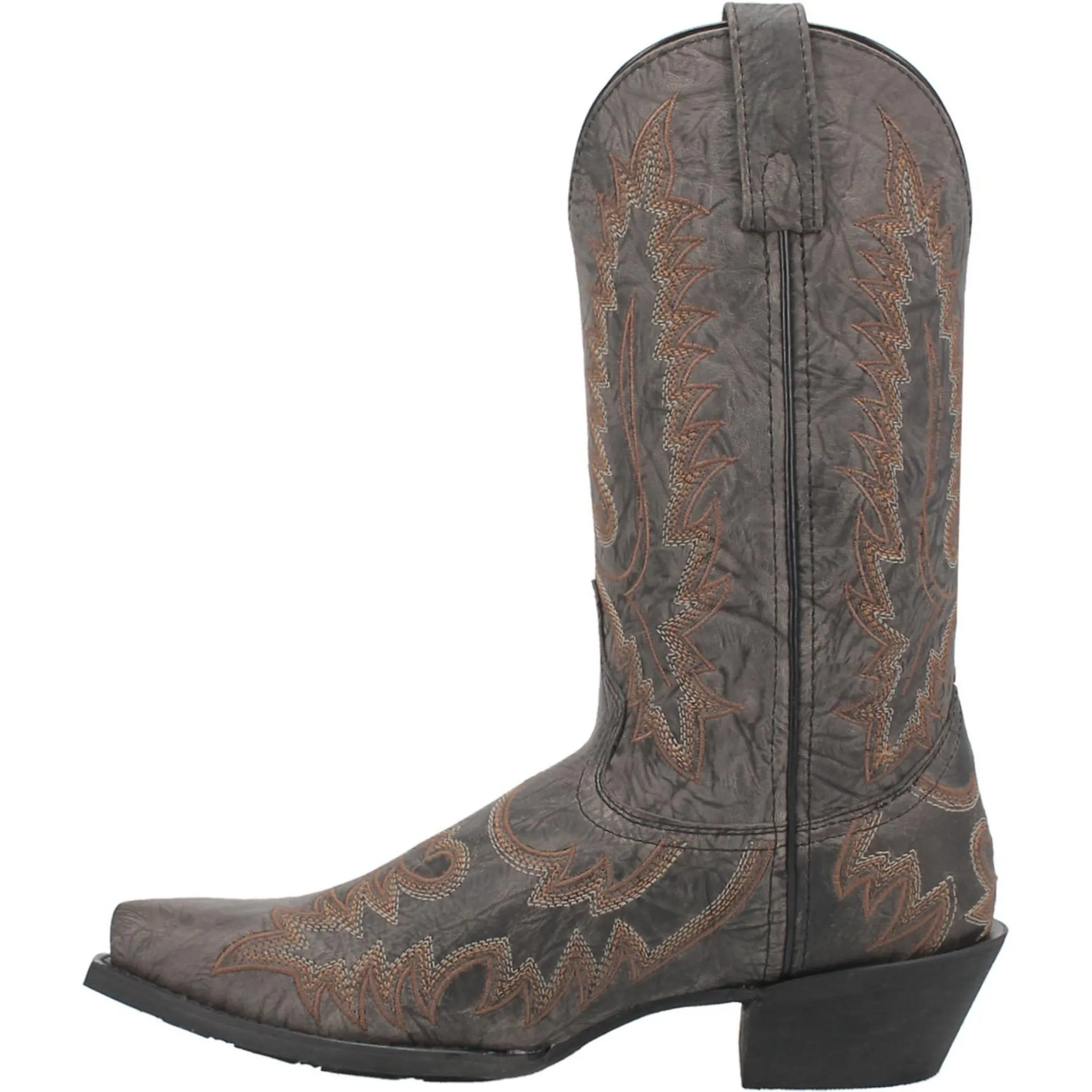 LAREDO MEN'S GREY KILPATRICK SNIP TOE WESTERN BOOTS - 68545