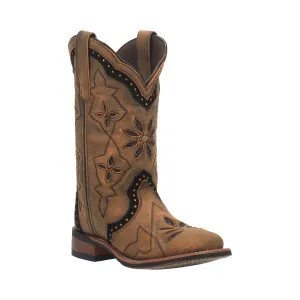 Laredo Women's Bouquet Leather Square Toe Boot 5844