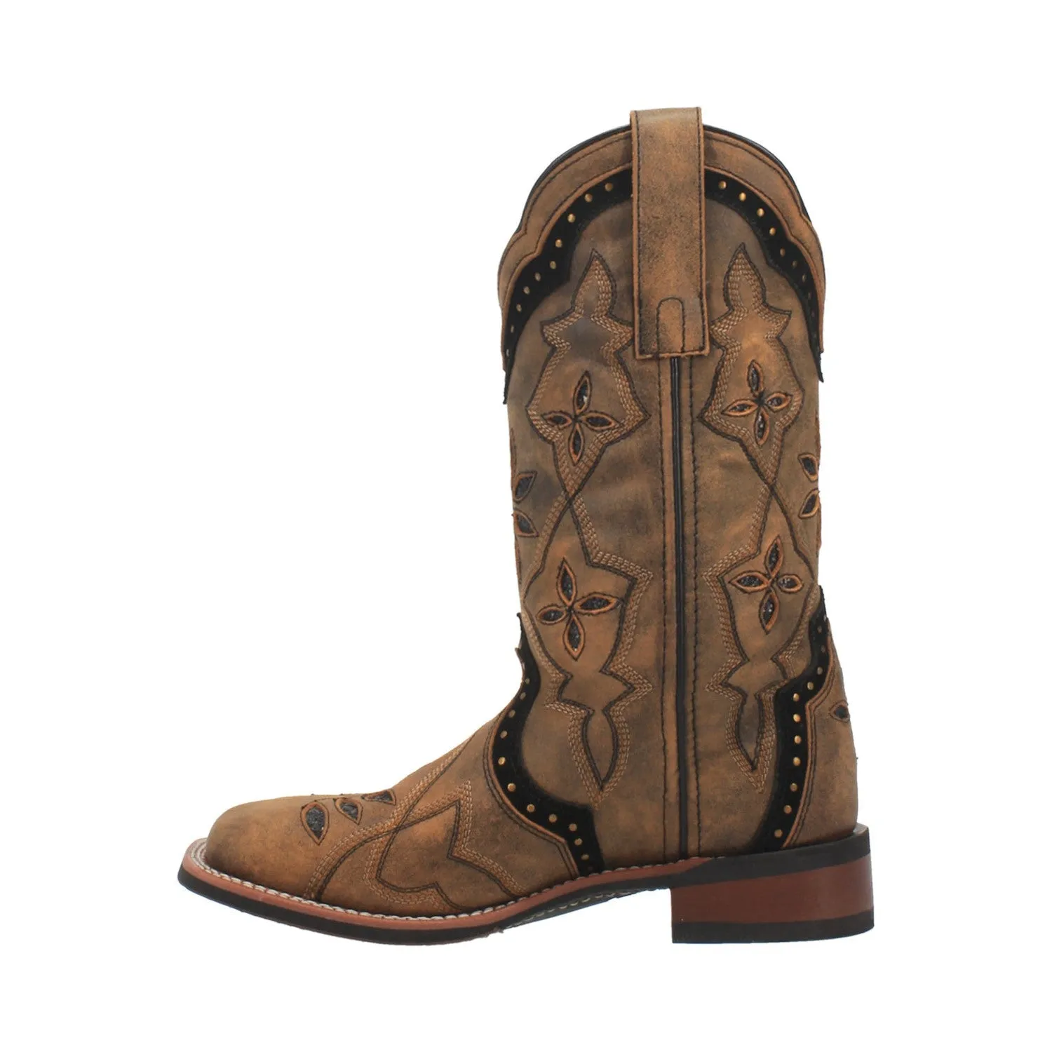 Laredo Women's Bouquet Leather Square Toe Boot 5844