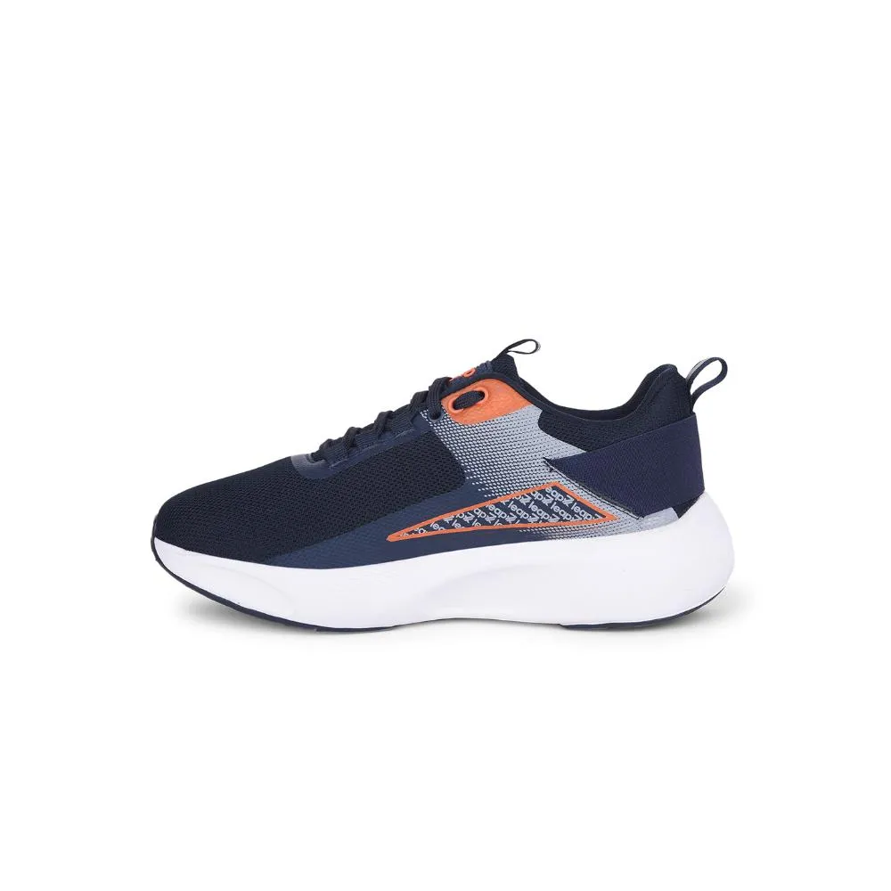 Leap7x By Liberty Mens REACTIVE N. Blue  Sports Lacing Shoes