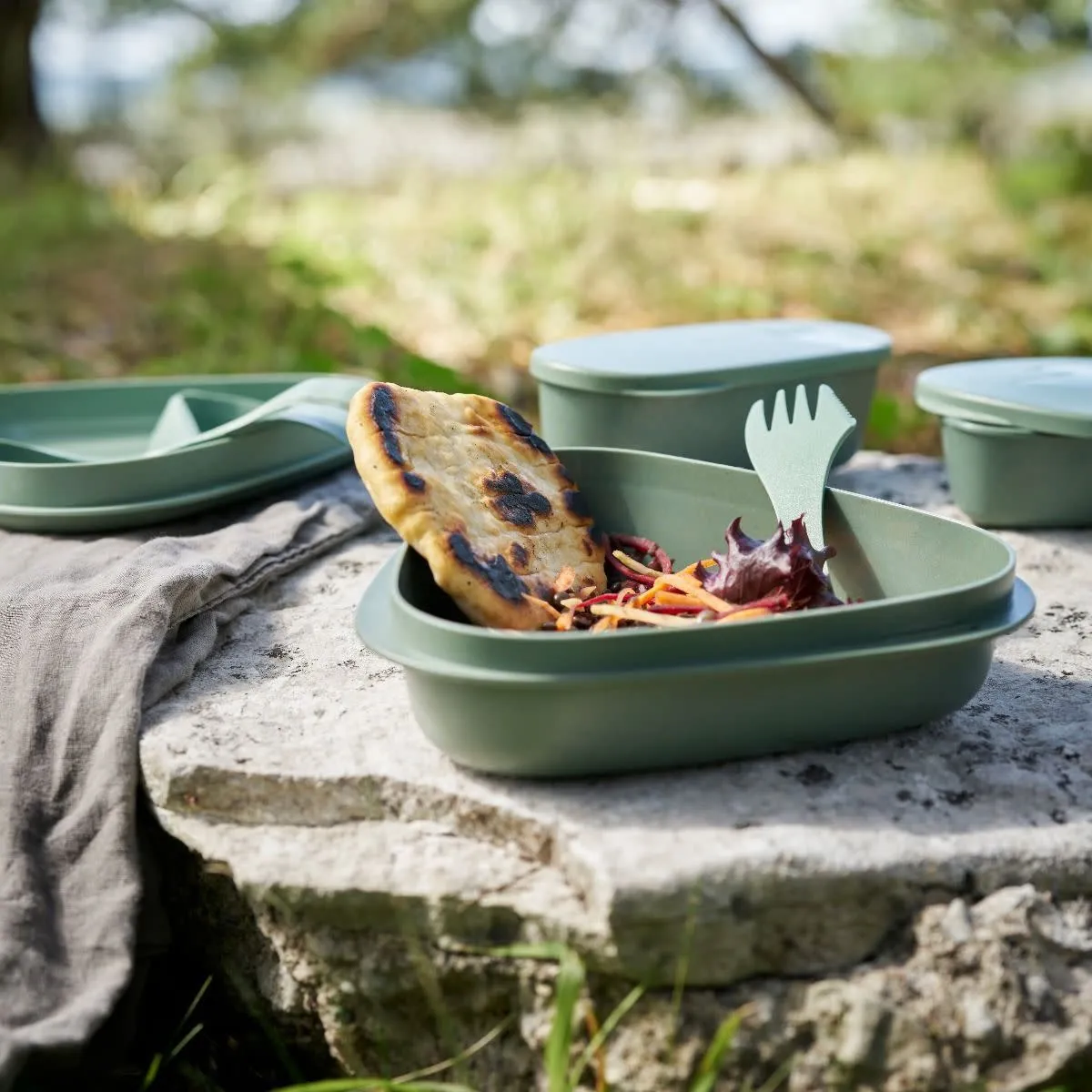 Light My Fire Bowl´n Lid Bio Hazy Blue | Buy Light My Fire Bowl´n Lid Bio Hazy Blue here | Outnorth