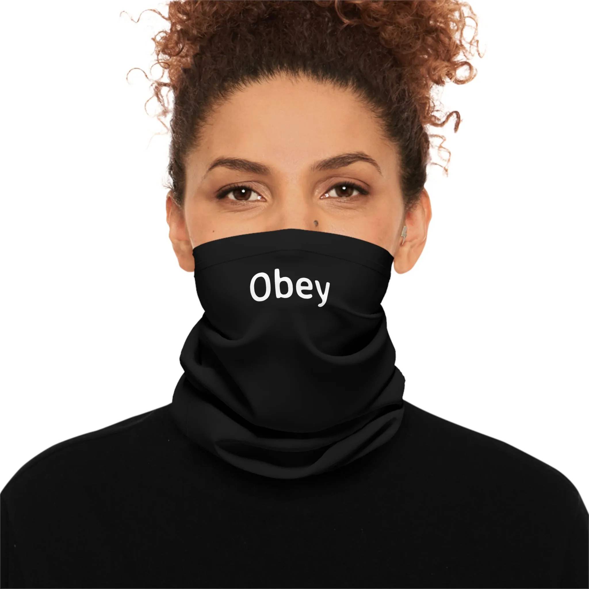 Lightweight Neck Gaiter - "Obey"