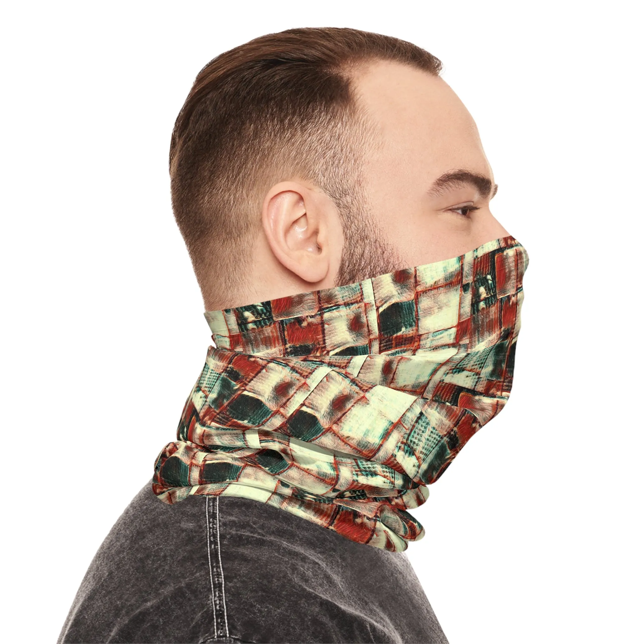 Lightweight Neck Gaiter - "Square Dance"