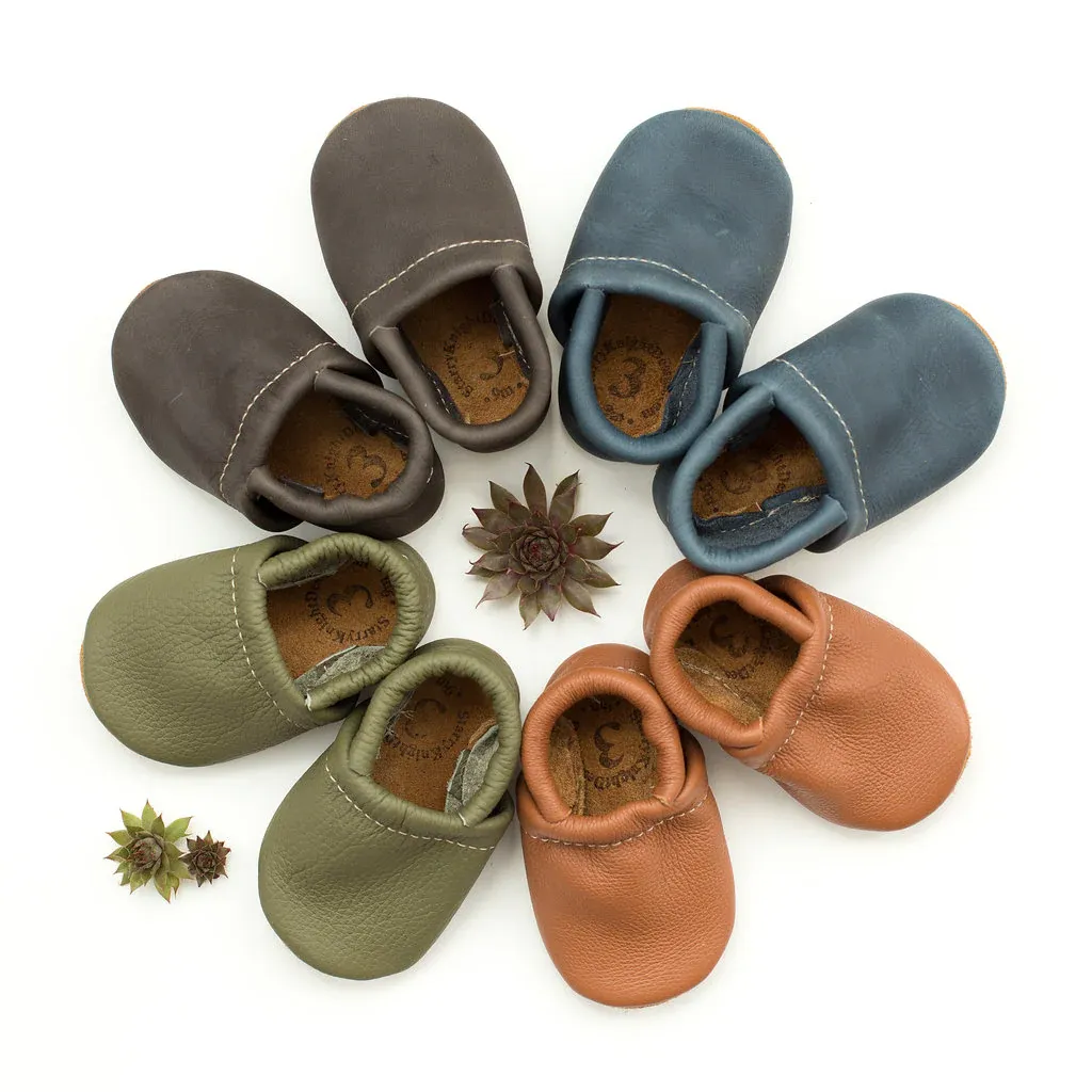 Loafer Baby and Toddler Shoes - Iron, Sienna, Lichen, Navy