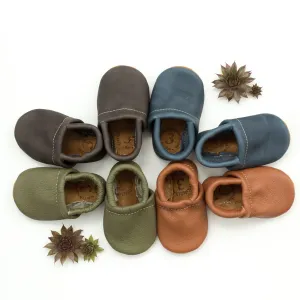 Loafer Baby and Toddler Shoes - Iron, Sienna, Lichen, Navy