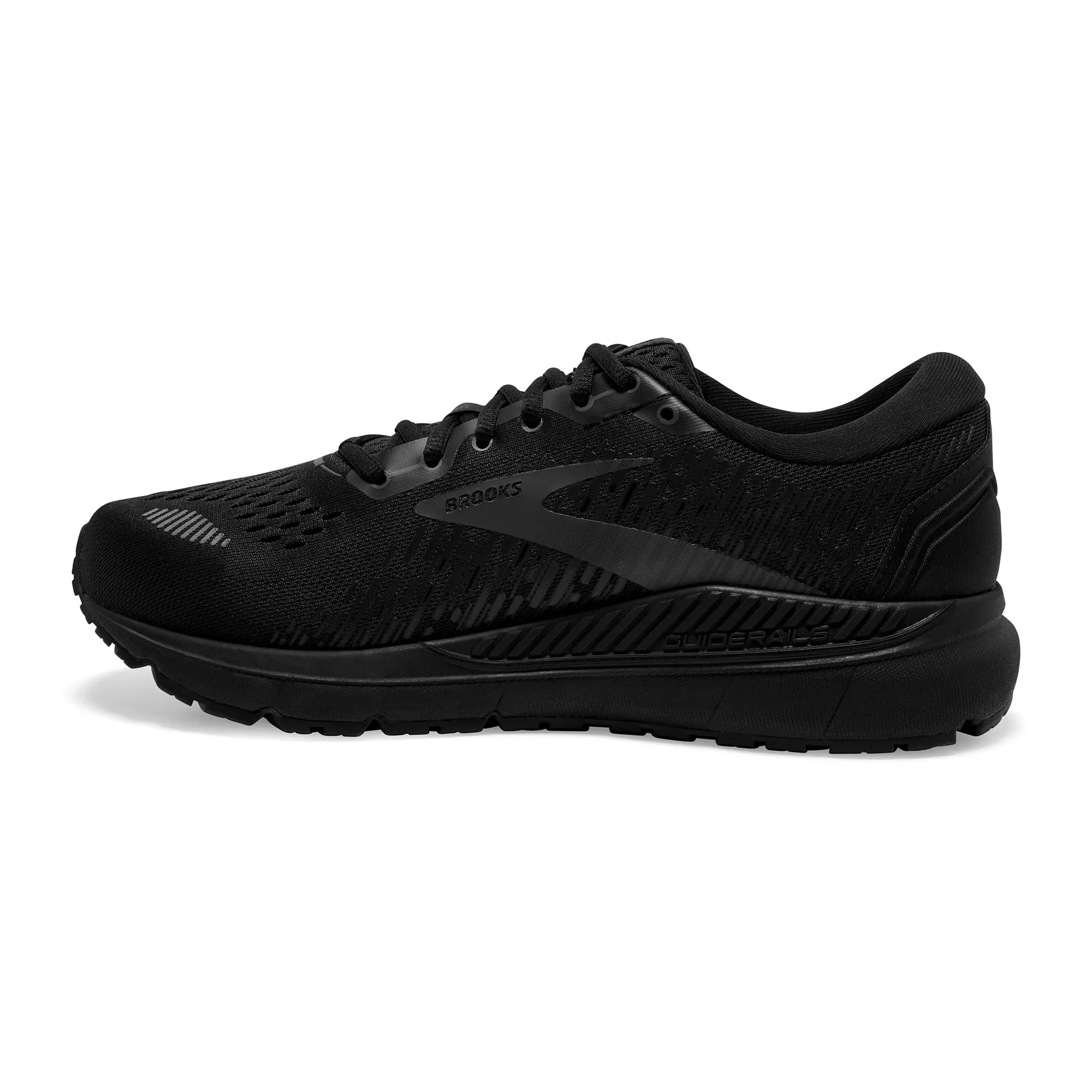 Men's Addiction GTS 15 Running Shoe - Black/Black/Ebony - Extra Wide (4E)