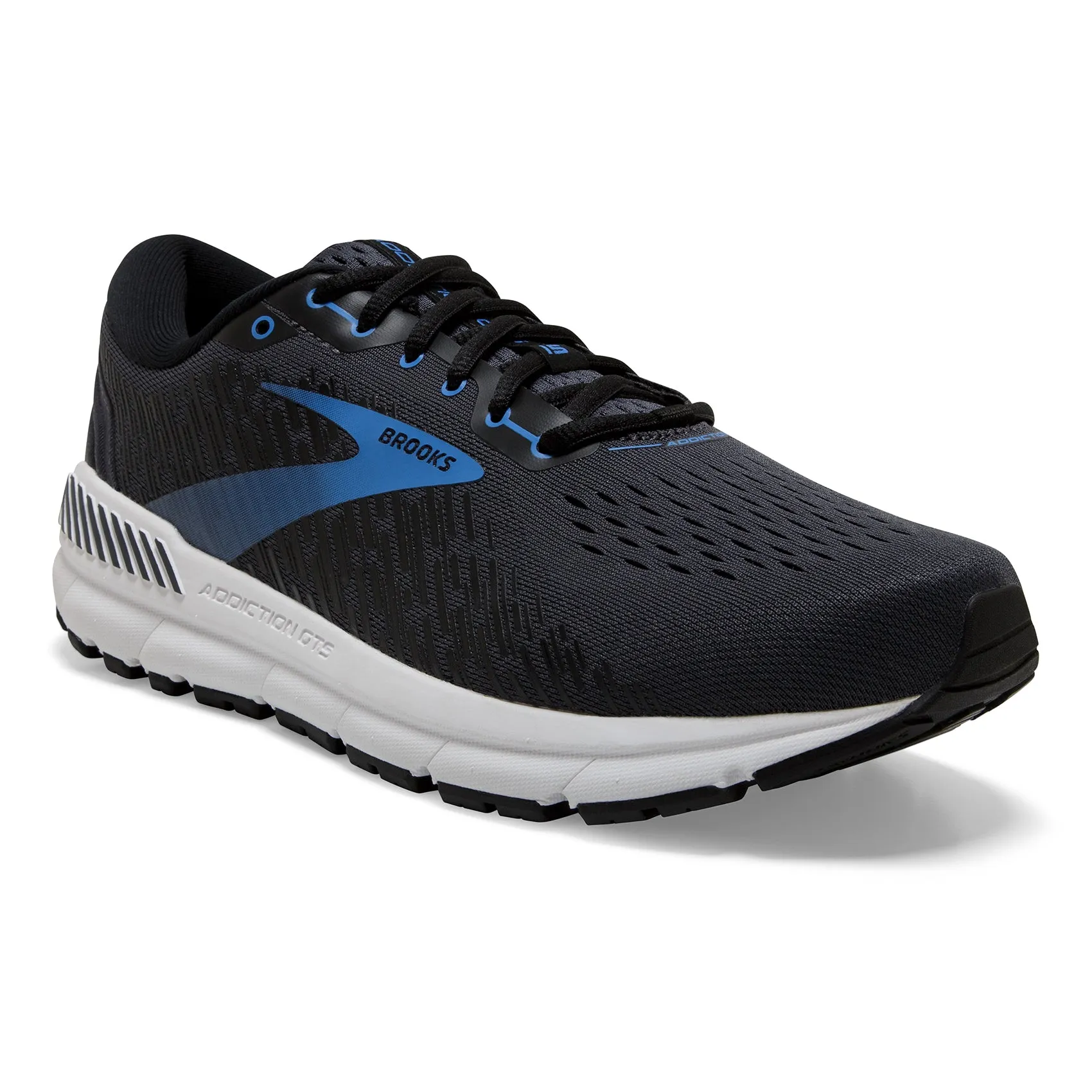 Men's Addiction GTS 15 Running Shoe  - India Ink/Black/Blue - Extra Wide (4E)