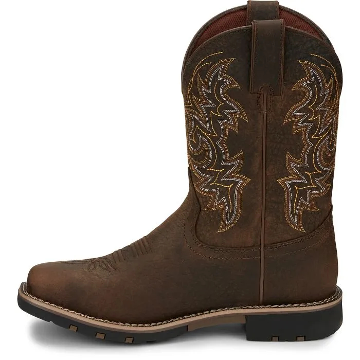 MEN'S FIREMAN 11" WATERPROOF WESTERN WORK BOOT | Gr9050