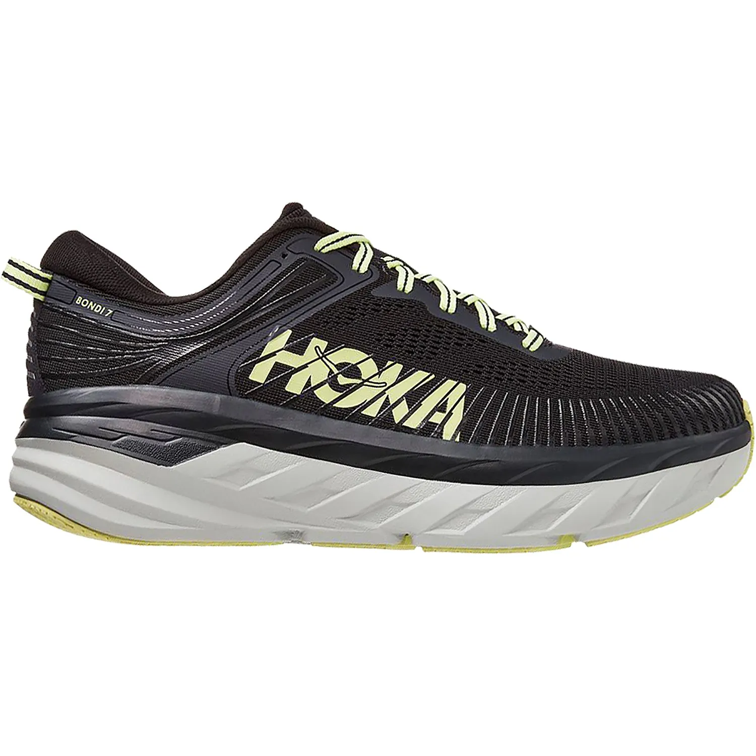 Men's Hoka Bondi 7 Blue Graphite/Butterfly Mesh