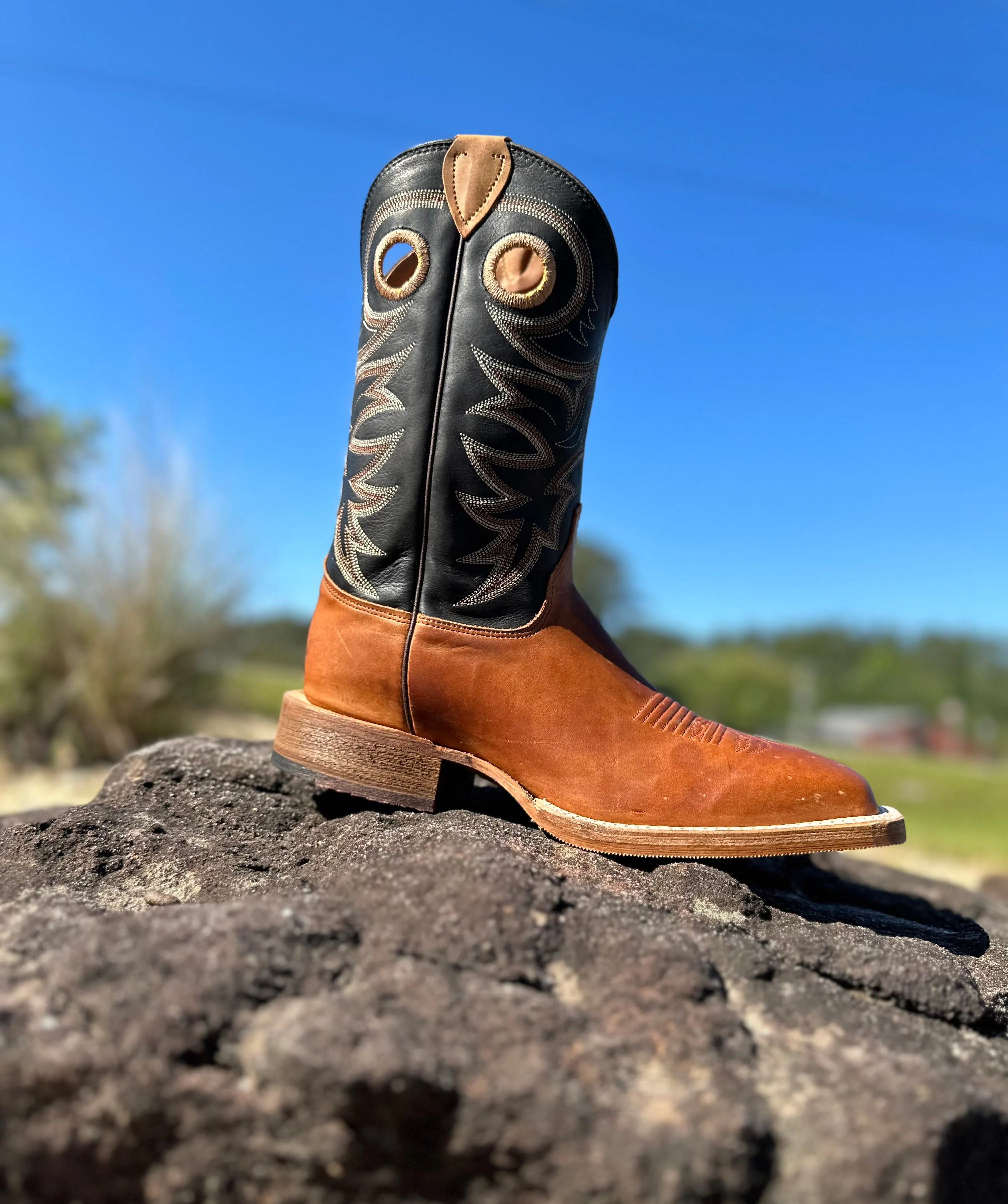 Men's Justin Bent Rail Caddo Brown Boots