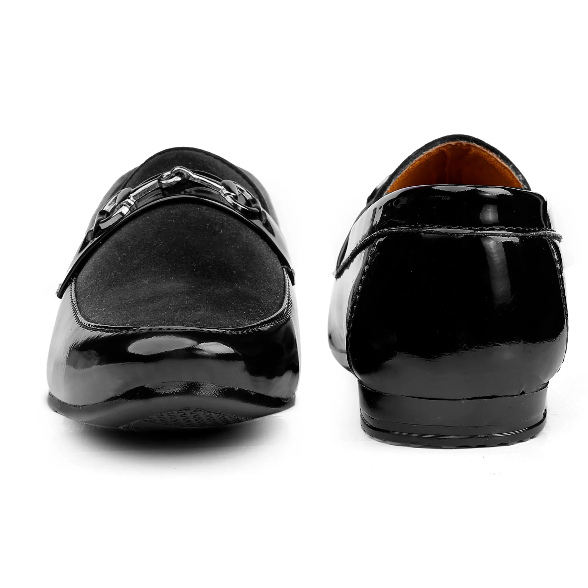 Men's Patent Upper Loafer & Moccasins Shoes