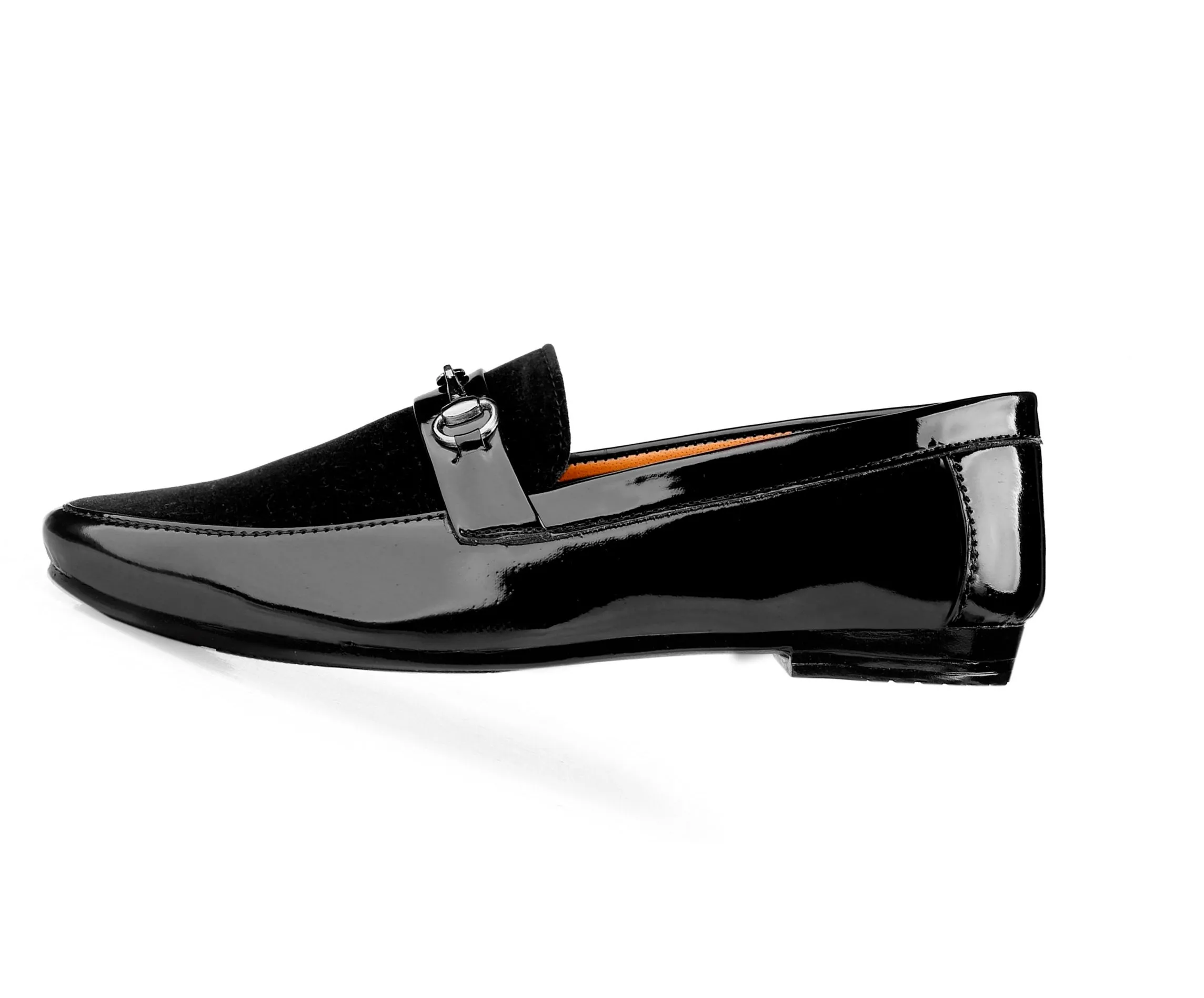 Men's Patent Upper Loafer & Moccasins Shoes