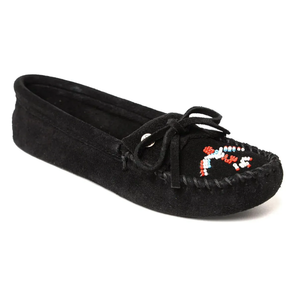 Minnetonka Thunderbird Animikii Softsole Suede - Womens Moccasin