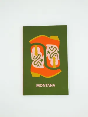 Montana Cowboy Boots Journal