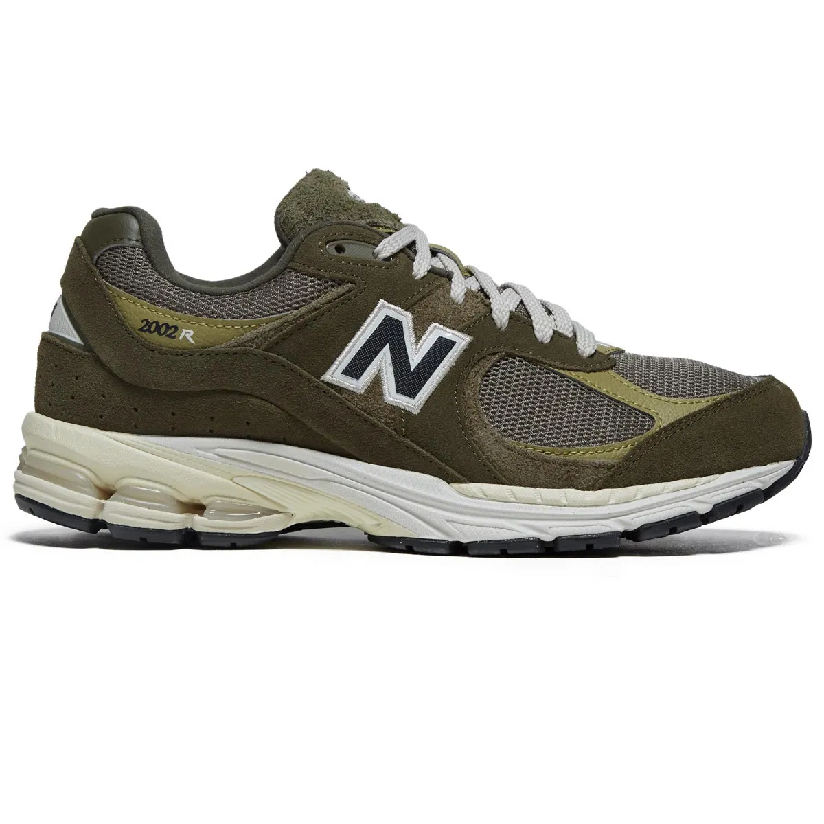 New Balance 2002R Shoes - Dark Moss/Covert Green