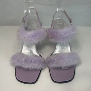 NEW VintageFur Kitten Heels