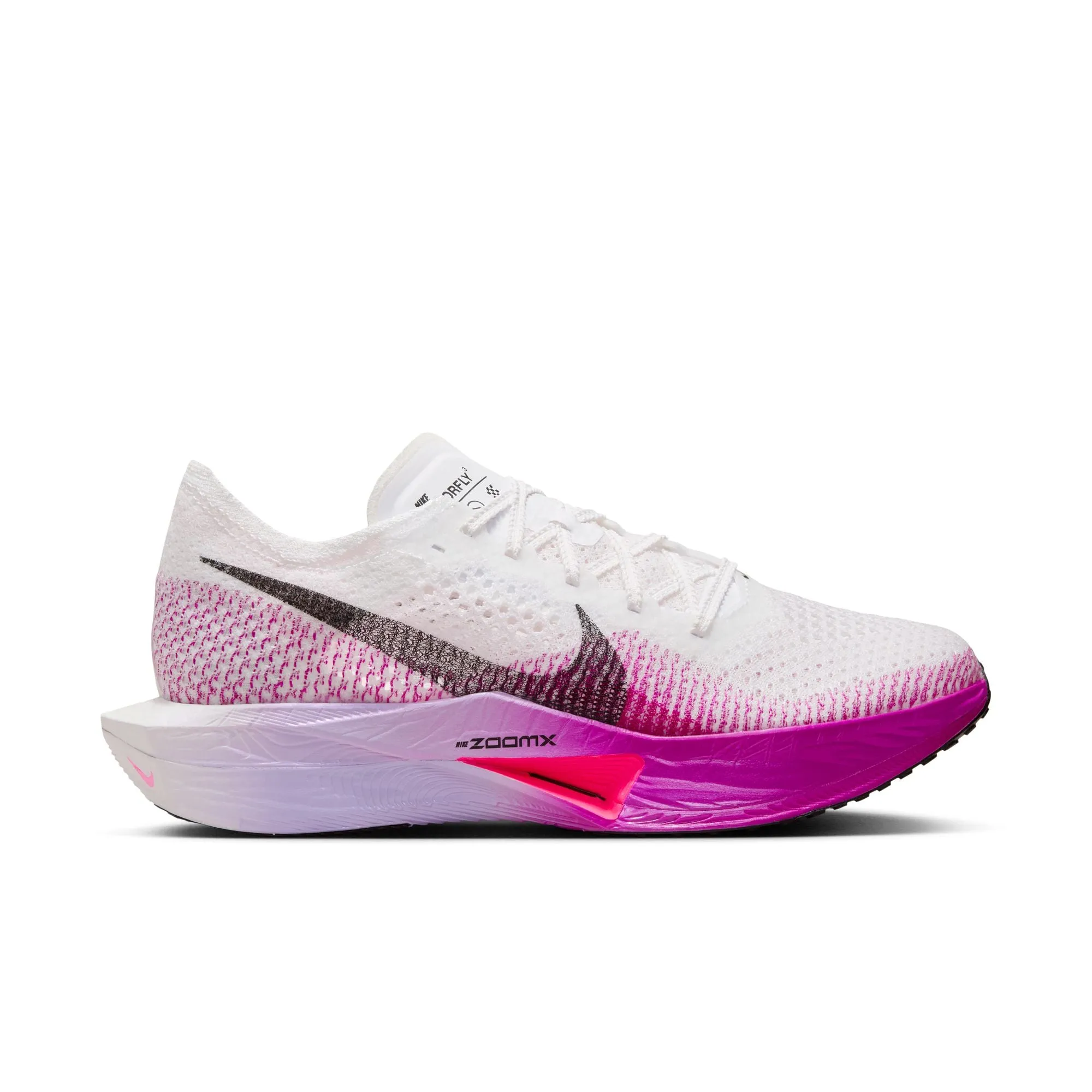 Nike Zoomx Vaporfly Next% 3 - White/Black Vivid Purple (Mens)