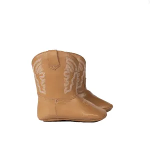 NOM Plano Cowboy Infant Boots in Honey