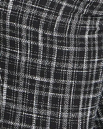 Piper Check Pant | Black Check