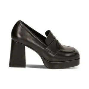 PRIMADONNA HIGH HEEL LOAFERS IN BLACK