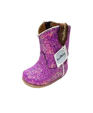 Princess Fuchsia Baby Bootie