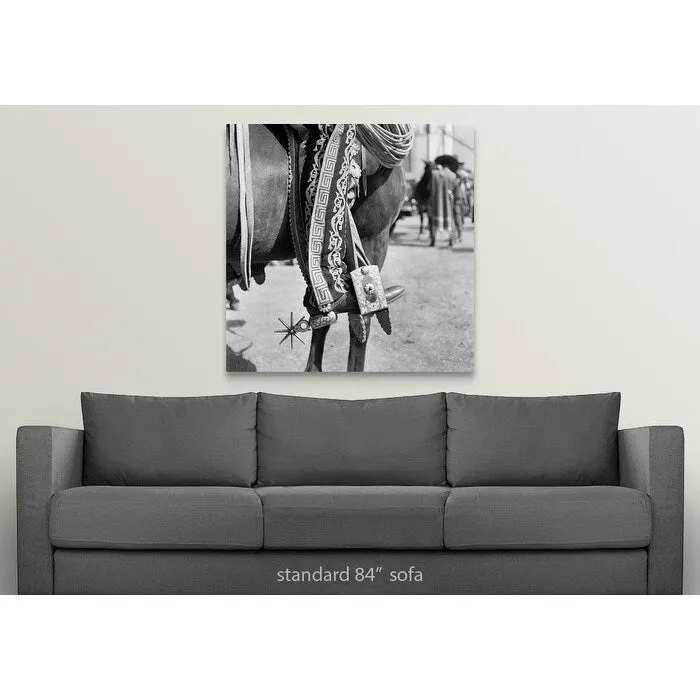 "1930's Detail Of Traditional Charro Cowboy Costume" Canvas Wall Art - Multi