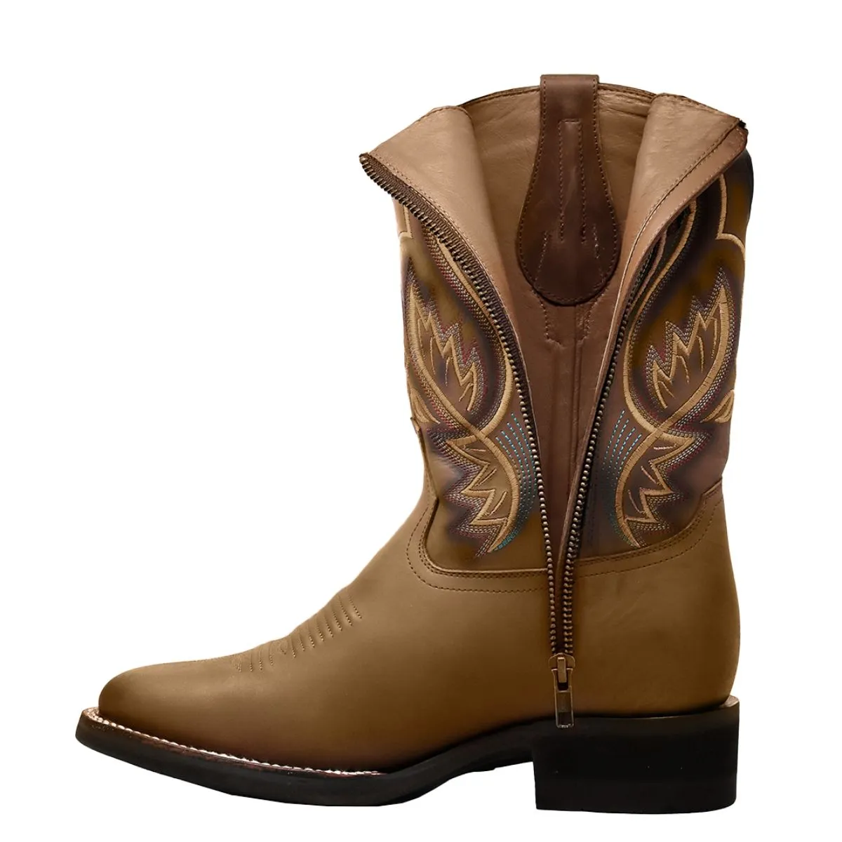 Rio Grande Men's Carson Western Boots with Zip