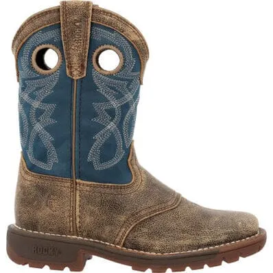 Rocky Kids - 8" Legacy 32 Waterproof Western Boot - Slate Blue