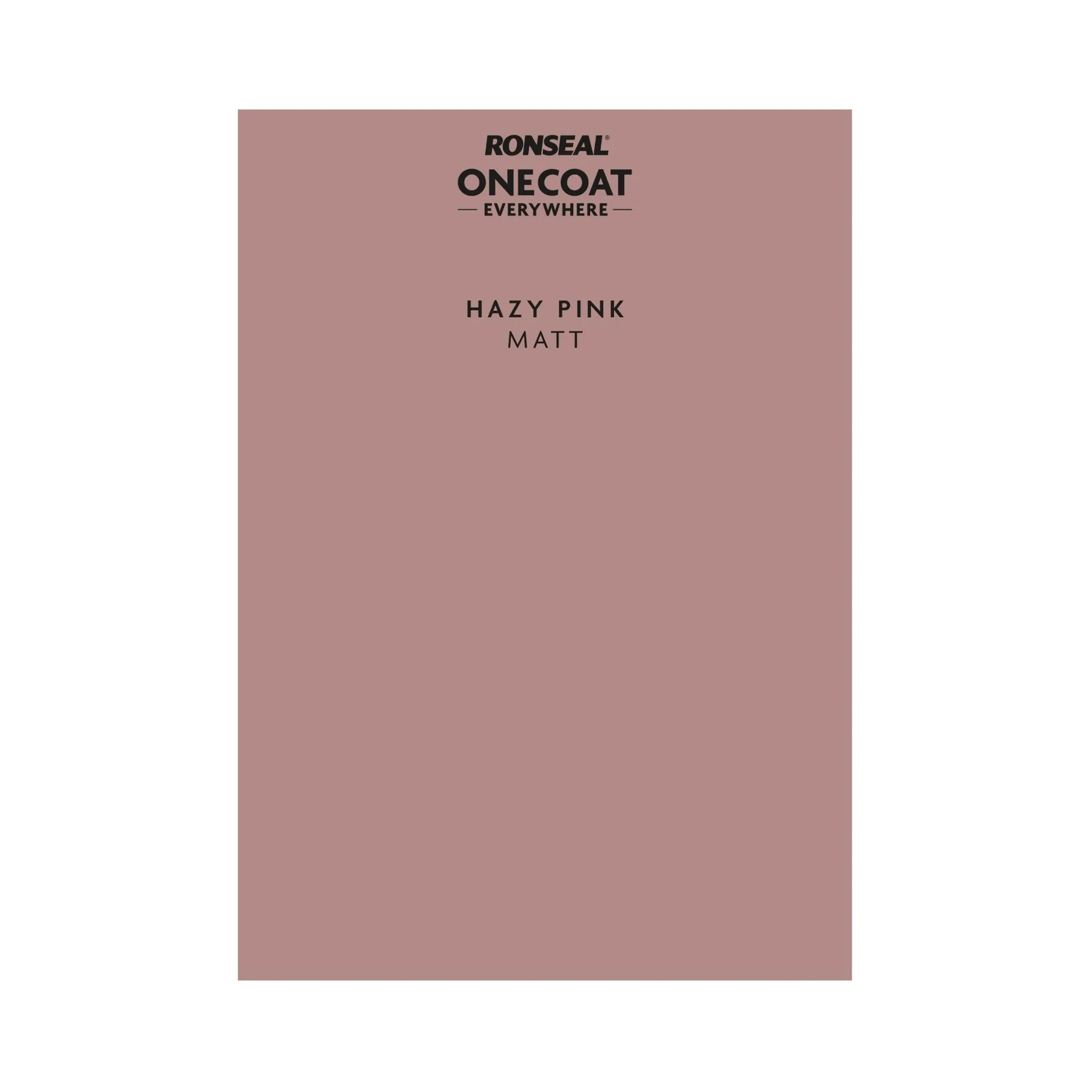 Ronseal One Coat Everywhere Paint Hazy Pink