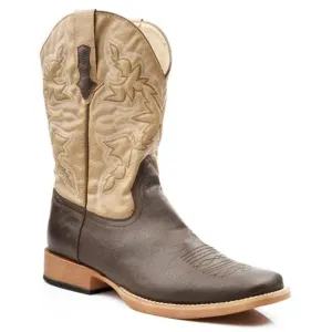 Roper Golden Gaucho (Tan/Brown) - Men's Cowboy Boot