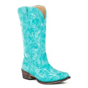 Roper Riley (Turquoise) - Women's Cowgirl Boot