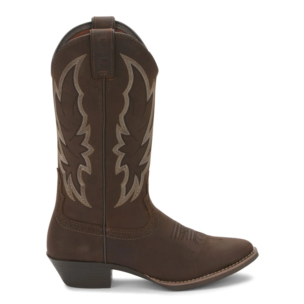 Rosella Embroidered Round Toe Cowboy Boots