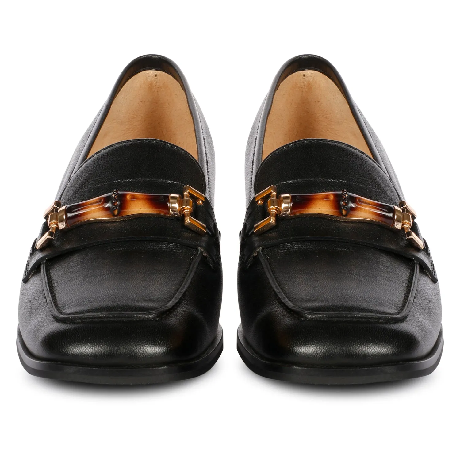 Saint G Jenah -  Classic Black Loafers