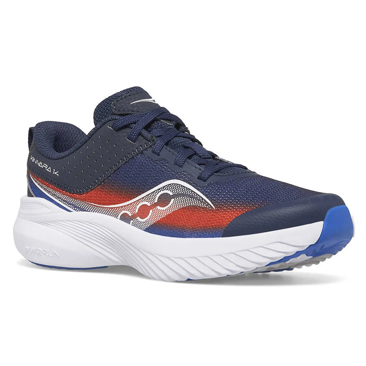 Saucony Kinvara 14 LTT Running Shoes - Boys - Navy/Red