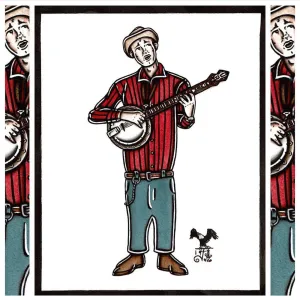 Stringbean Original Painting