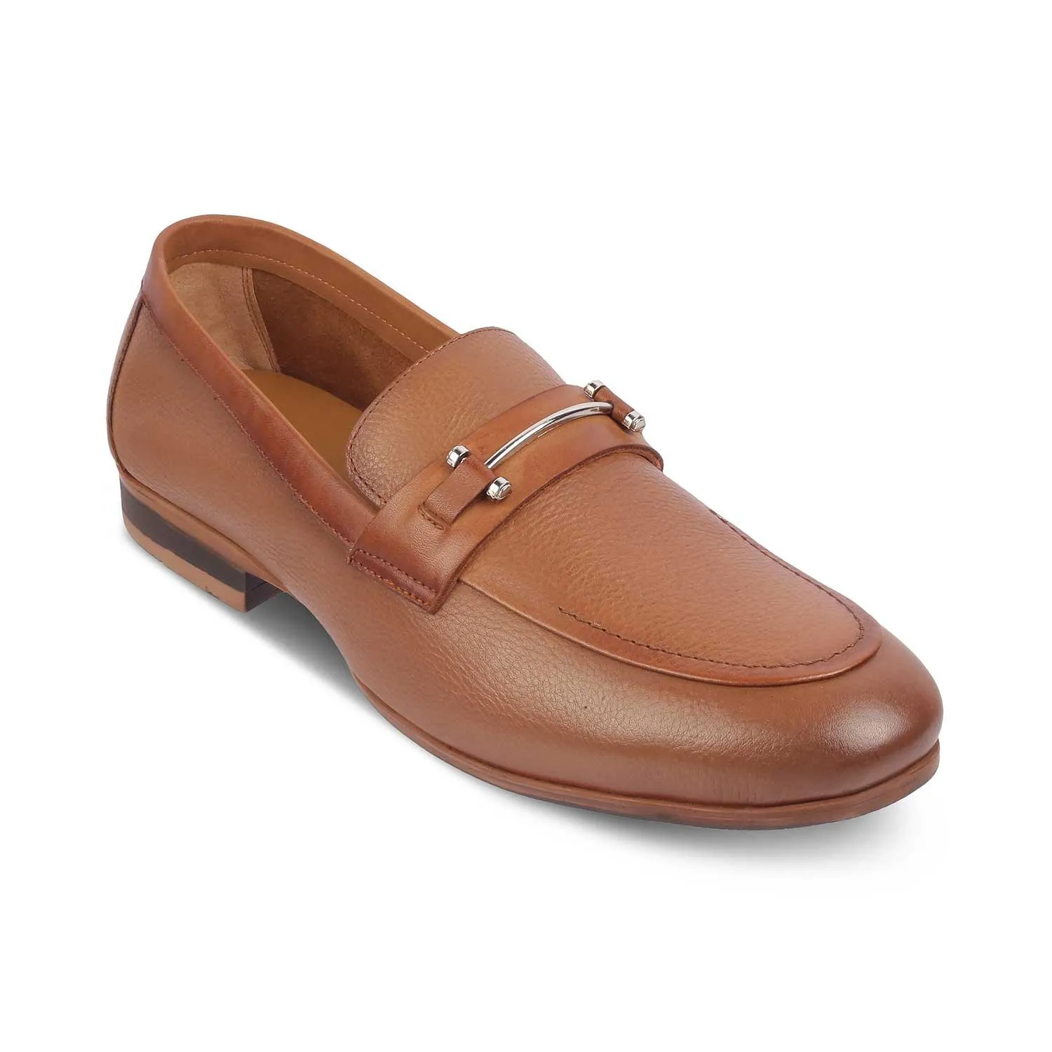 The Bone Tan Men's Leather Loafers Tresmode