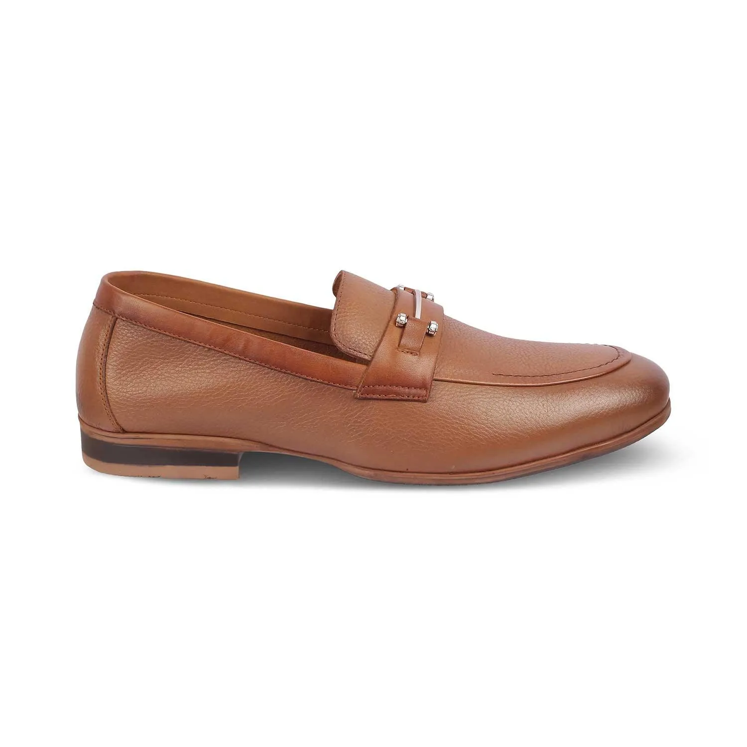 The Bone Tan Men's Leather Loafers Tresmode