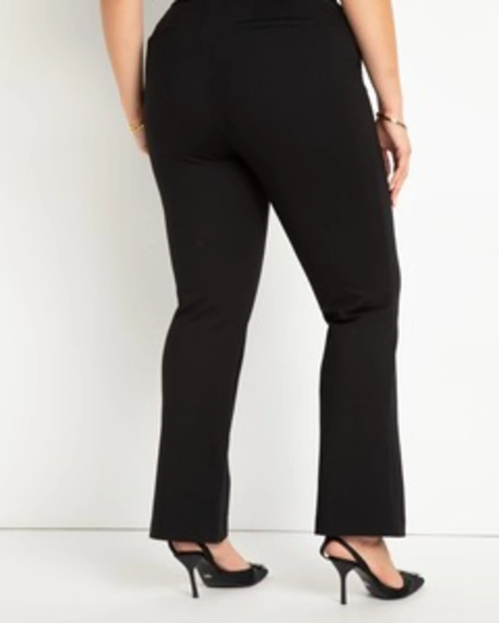 The Ultimate Suit Flare Leg Pant | Black